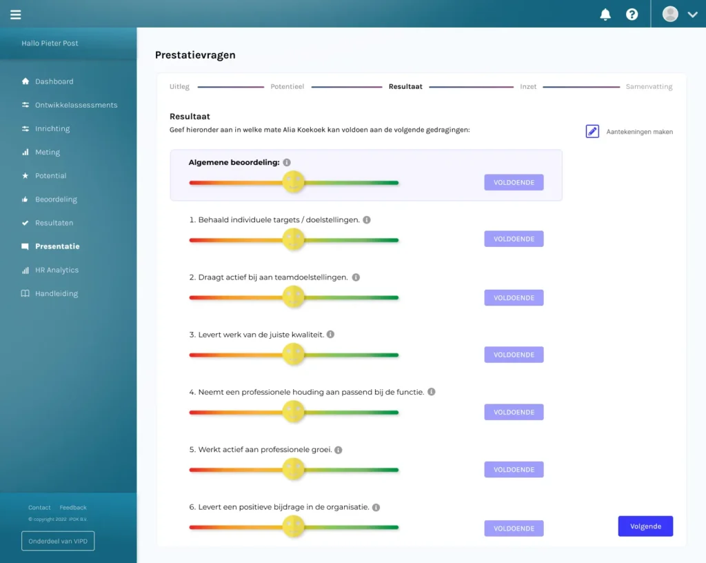PDC - Talentenmodule